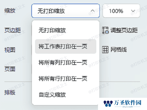 调整缩放