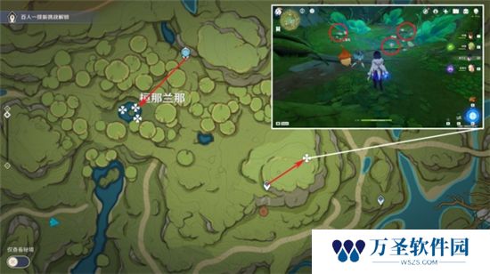 《原神》手游 月莲哪里多