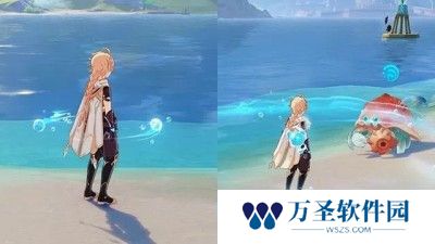 《原神》手游 水量侦测晶体解密的方法