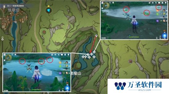 《原神》手游 月莲哪里多