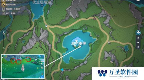 《原神》手游 湖光铃兰采集位置大全