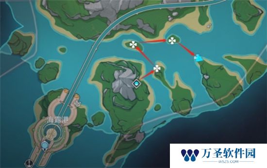 《原神》手游 枫丹特产海露花位置介绍