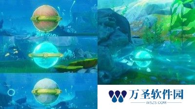 《原神》手游 神奇的沉浮球解密的方法