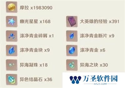 《原神》手游 那维莱特突破材料